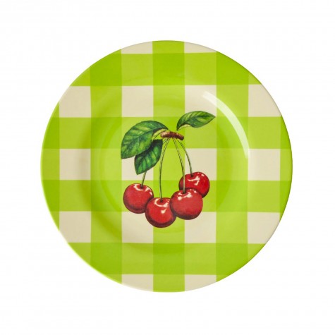 Rice x Love Therapy - Piatto frutta in melamina fantasia a