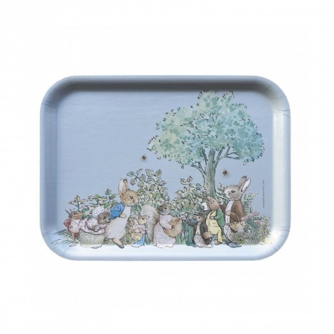 Vassoio in legno fantasia Peter Rabbit