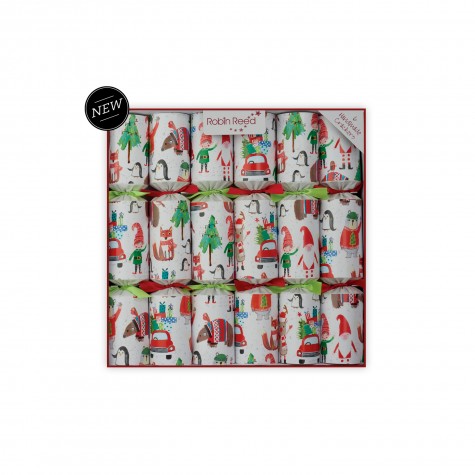 Crackers segnaposto natalizi Elfi di Natale | Gallinasmilza