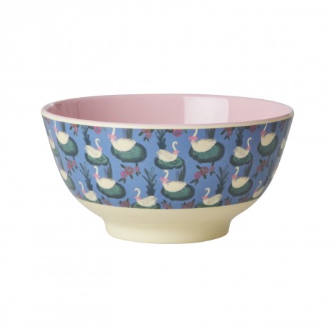 Tazza grande da colazione fantasia cigni