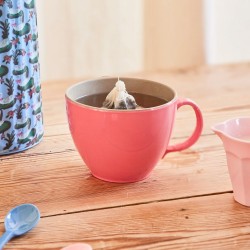 Tazza jumbo in melamina rosa | Rice 2