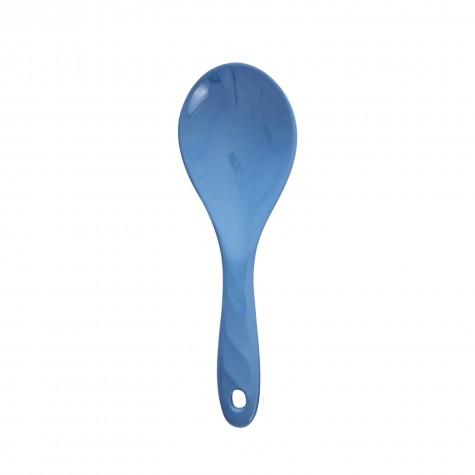 Cucchiaio grande azzurro da insalata