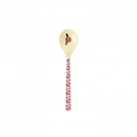 Cucchiaino da tè con roselline