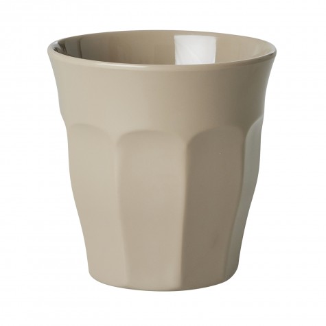Bicchiere piccolo in melamina tortora