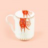 Tazza mug in porcellana con aragosta | Yvonne Ellen