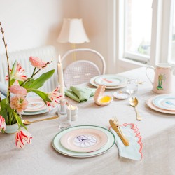 Piatto da dessert in porcellana con polpo | Yvonne Ellen 2