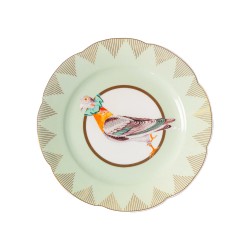 Piattino da dessert in porcellana con colombo | Yvonne Ellen