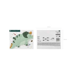 Tovaglioli di carta dinosauri - Triceratopo 2