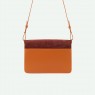 Borsetta a tracolla in pelle scamosciata