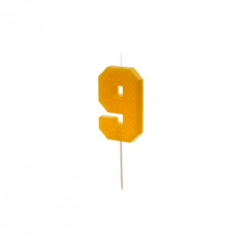 Candelina di compleanno Numero 9 Lego