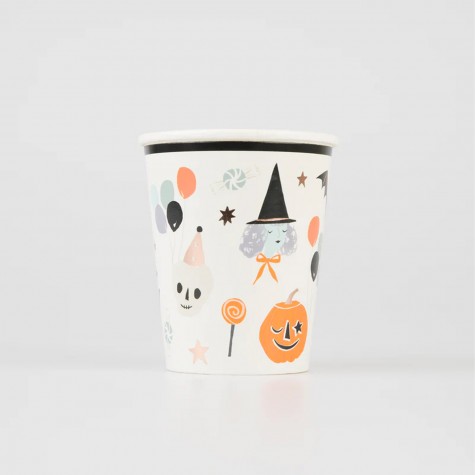 Bicchieri di carta Vintage Halloween