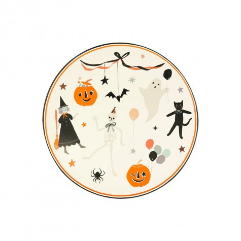 Piatti di carta Vintage Halloween