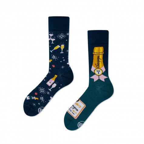 Calzini divertenti - Champagne | Gallinasmilza