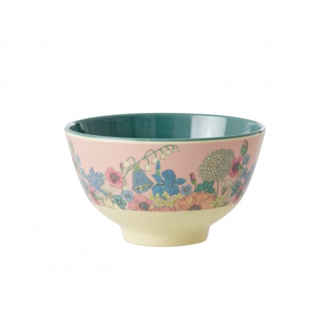 Tazza piccola da colazione fantasia floreale