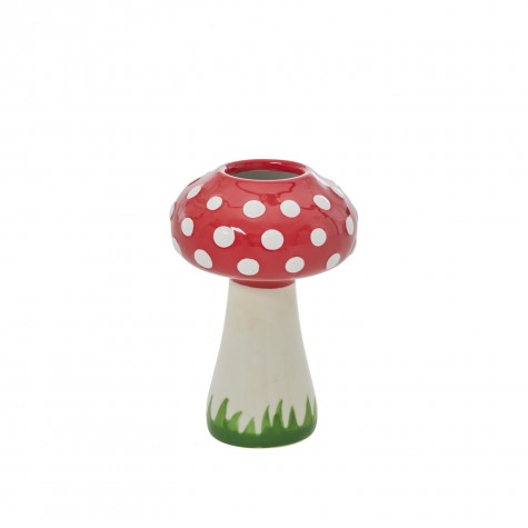 Vaso piccolo in ceramica a forma di funghetto