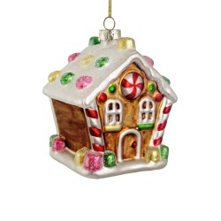 Decorazione natalizia - Casetta di Babbo Natale