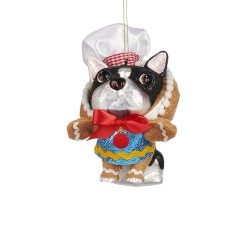 Decorazione natalizia - Bulldog francese