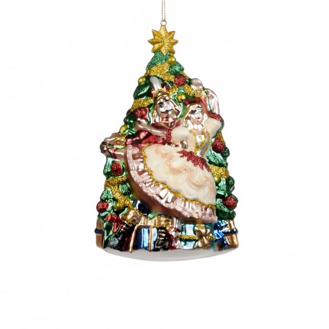 Decorazione natalizia - Albero di Natale con ballerini