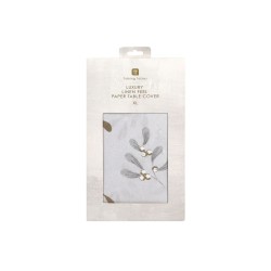 Tovaglia di carta luxury White Christmas
