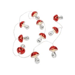 Filo con luci LED a forma di funghetti