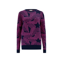 Maglione donna fantasia Star Explosion