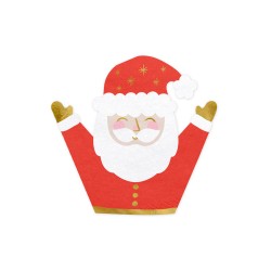 Tovaglioli di carta natalizi - Babbo Natale