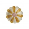 Ciotola per aperitivo in ceramica - Fiore Giallo