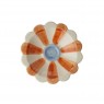 Ciotola per aperitivo in ceramica - Fiore arancione