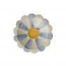 Ciotola per aperitivo in ceramica - Fiore azzurro
