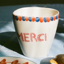 Bicchiere in ceramica Merci 2