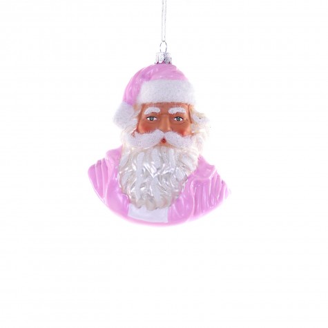 Decorazione natalizia - Babbo Natale rosa