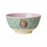 Tazza grande da colazione fantasia floreale con angioletto