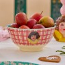 Tazza grande da colazione fantasia a righe con angioletto