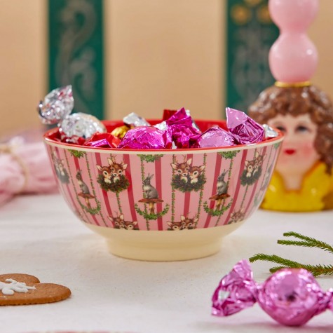 Tazza grande da colazione fantasia natalizia