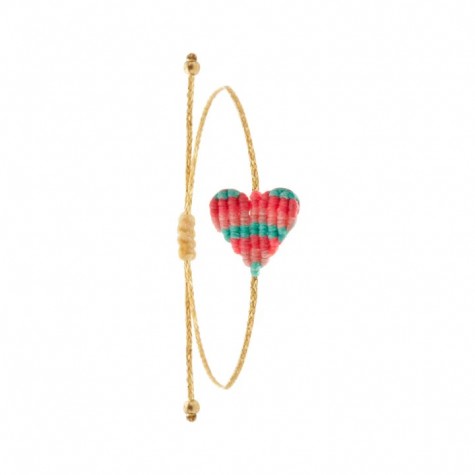 Braccialetto cuore multicolor Braccialetto cuore multicolor