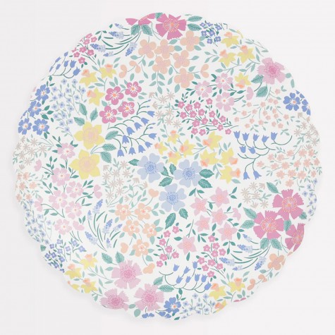 Piatti di carta fantasia Garden