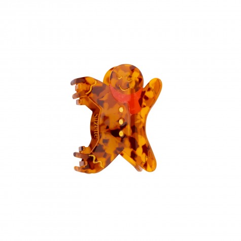 Fermaglio per capelli a forma di Omino Pan di Zenzero