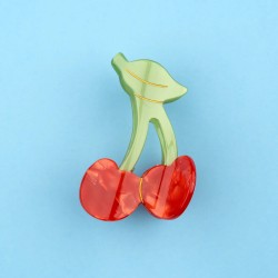 Fermaglio per capelli a forma di ciliegie 2