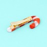 Molletta per capelli a forma di Candy Cane