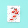 Molletta per capelli a forma di Candy Cane
