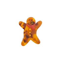 Molletta per capelli a forma di Omino Pan di Zenzero