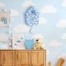 Orologio a cucù azzurro con nuvole | Cuckoo clock