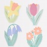 Tovaglioli di carta a forma di fiori