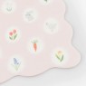Tovagliolini di carta rosa fantasia di Pasqua