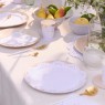 Tovaglioli di carta bianchi fantasia Broderie Anglaise
