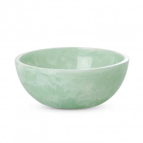 Ciotola in resina verde menta
