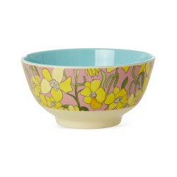 Tazza grande da colazione in melamina fantasia narcisi