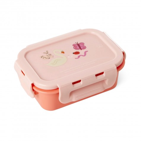 Porta pranzo rosa fantasia Wildlife