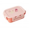 Porta pranzo rosa fantasia Wildlife