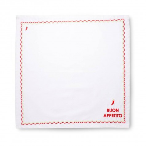 Tovaglioli ricamati BUON APPETITO